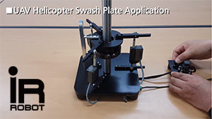 mightyZAP UAV Helicopter Swash Plate Application