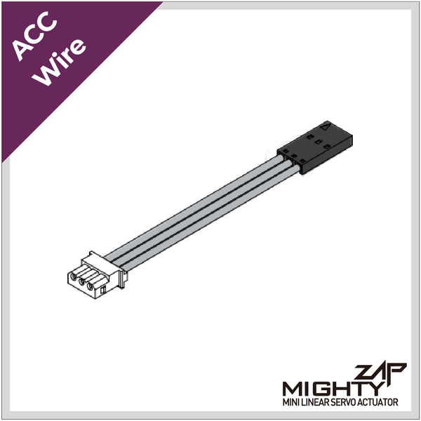 Basic Connector Wire (IR-EW06) - 200mm(7.87in) length with / 3pins PWM / 5pcs